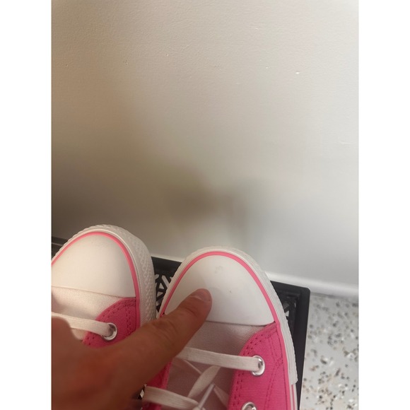 Converse All Star Platform Lift High Top Sneakers Womens Size‎ 9 Oops Pink NWOB - Picture 9 of 10